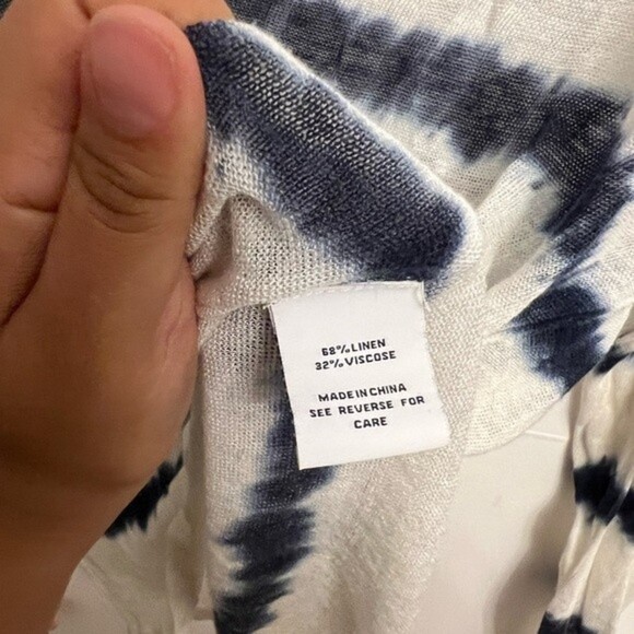 525 America Linen Blend top - Picture 7 of 8